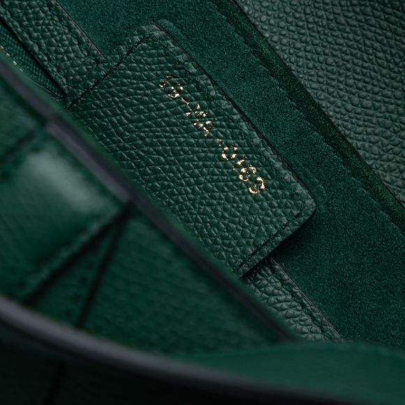 Pre-Loved Dior Mini Grained Calfskin Saddle Bag - Picture 6 of 8